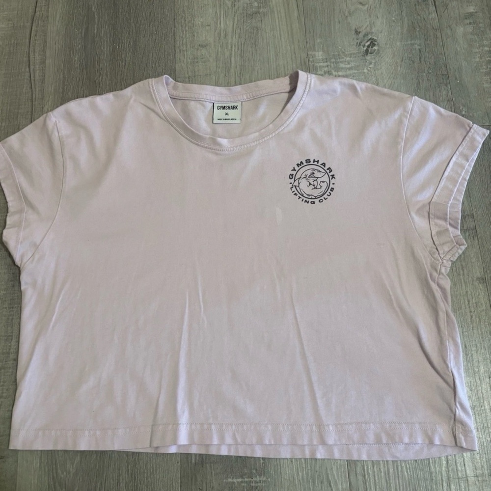 Gymshark Soft Pink Lifting Club Tee